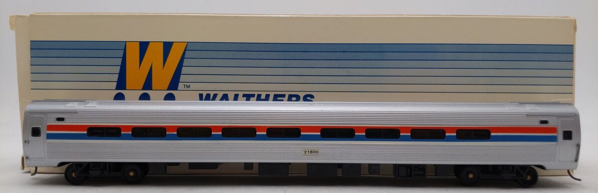 Walthers 932-6001 HO Amtrak 85' AmFleet 1 60 Passenger Coach EX/Box