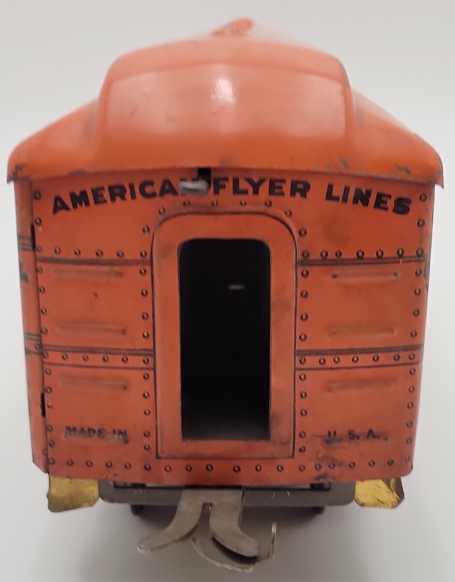 American Flyer 4152 Vintage Standard Gauge Yorktown Tinplate Coach Car