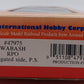 IHC 47975 HO Scale Wabash Corrugated Side RPO Car LN/Box