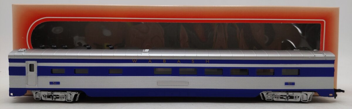 IHC 47972 HO Scale Wabash Corrugated Side Diner Car LN/Box