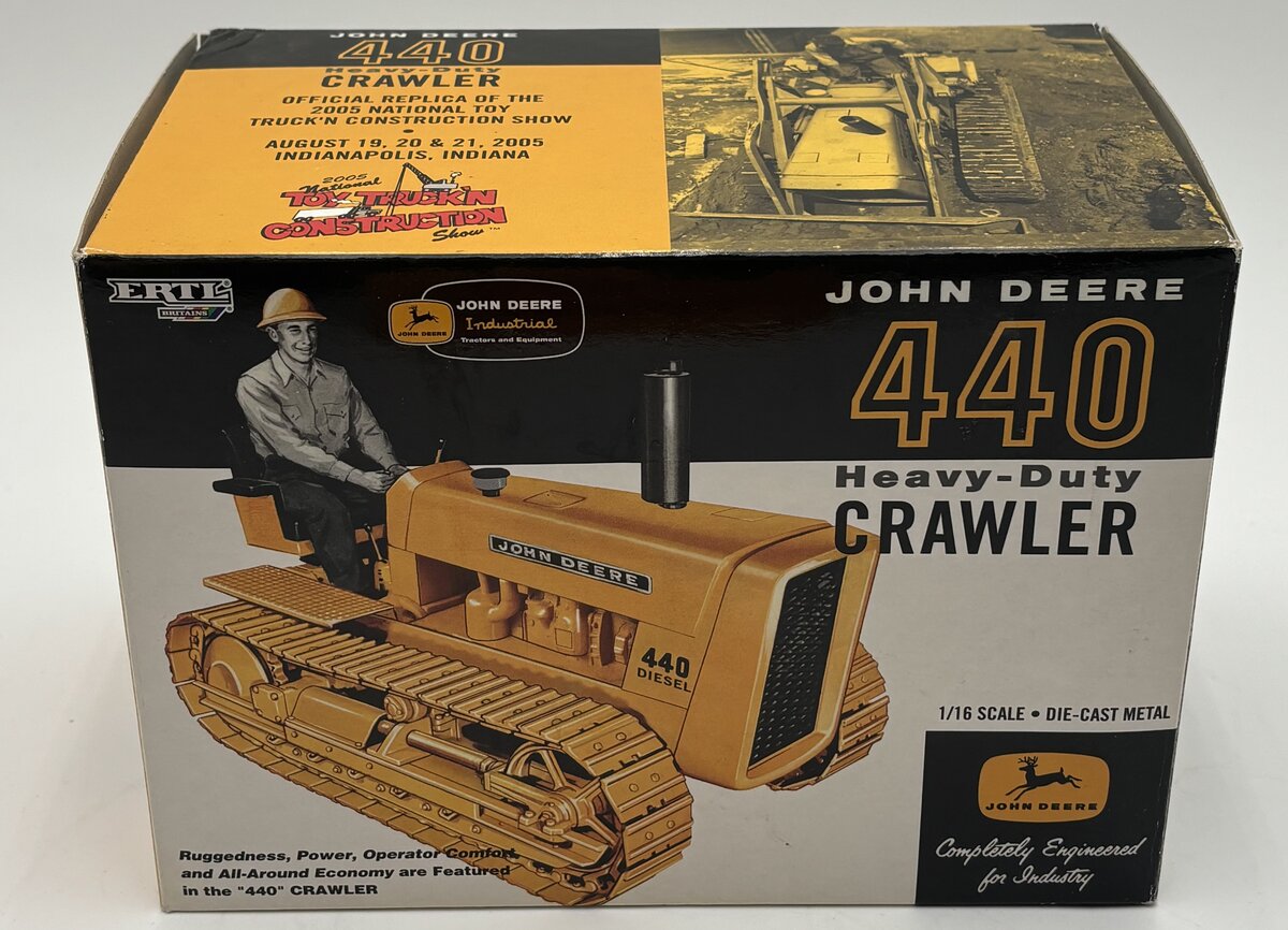 Ertl 16134 1:16 John Deere 440 Heavy Duty Crawler EX/Box