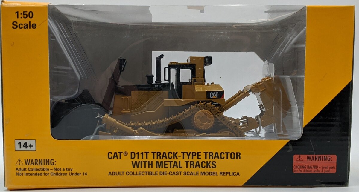 Norscot 55212 1:50 Caterpillar D11T Assembled Track-Type Tractor  MT/Box