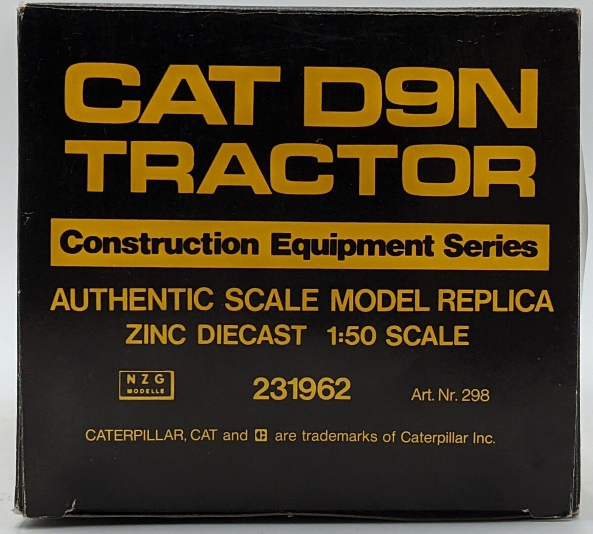 NZG 298 1:50 Caterpillar D9N Track-Type Tractor