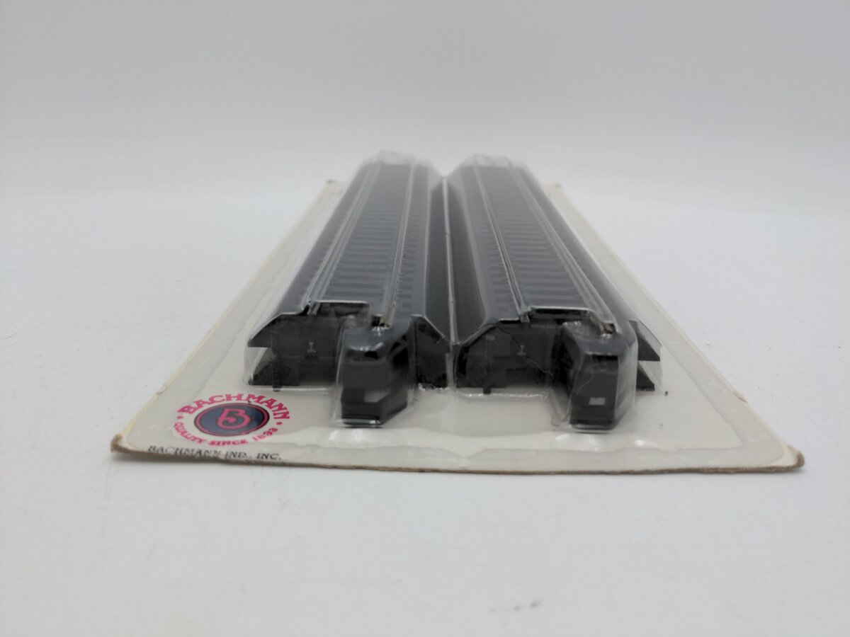 Bachmann 44411 HO Scale Steel Alloy 9" Straight E-Z Track Sections (Pack of 4) LN/Box