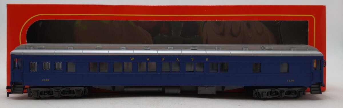 IHC 2607 HO Scale Wabash Heavyweight Passenger Coach #1228 EX/Box