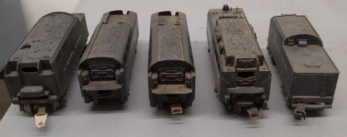 Lionel & Marx Vintage O Gauge Lionel Lines & NYC Tenders [5] VG