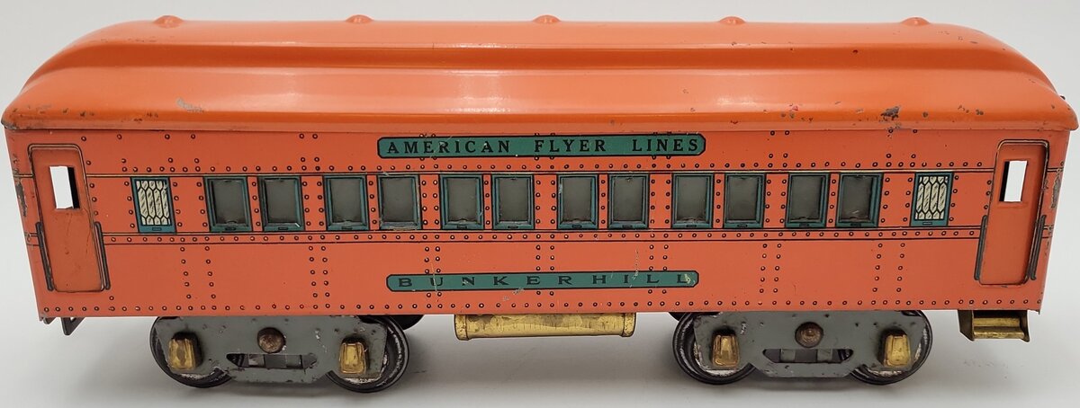 American Flyer 4151 Vintage Standard Gauge Lithographed Pullman Car VG