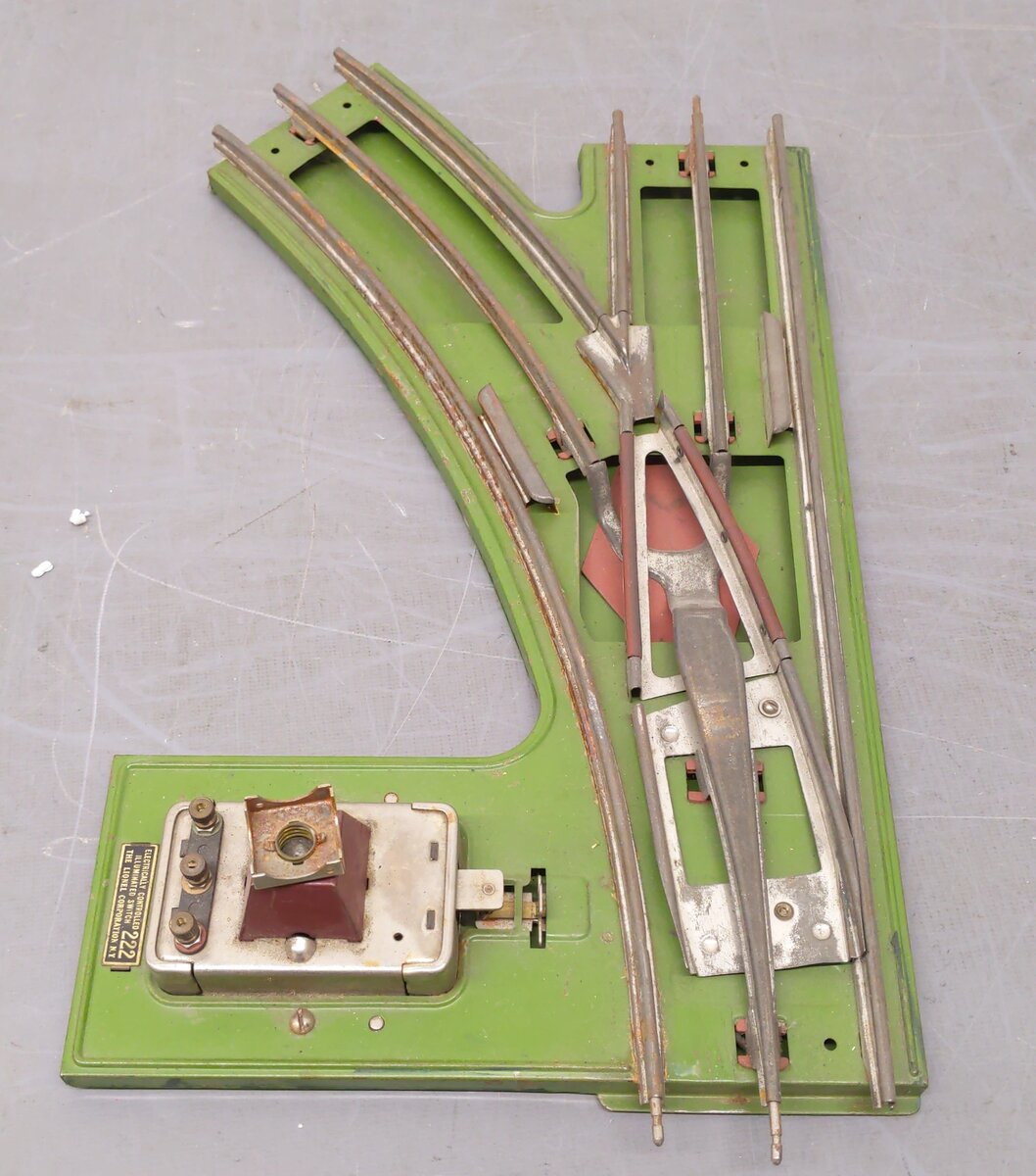 Lionel 222 Vintage Standard Gauge Electric Control Switches (Pair)/Box