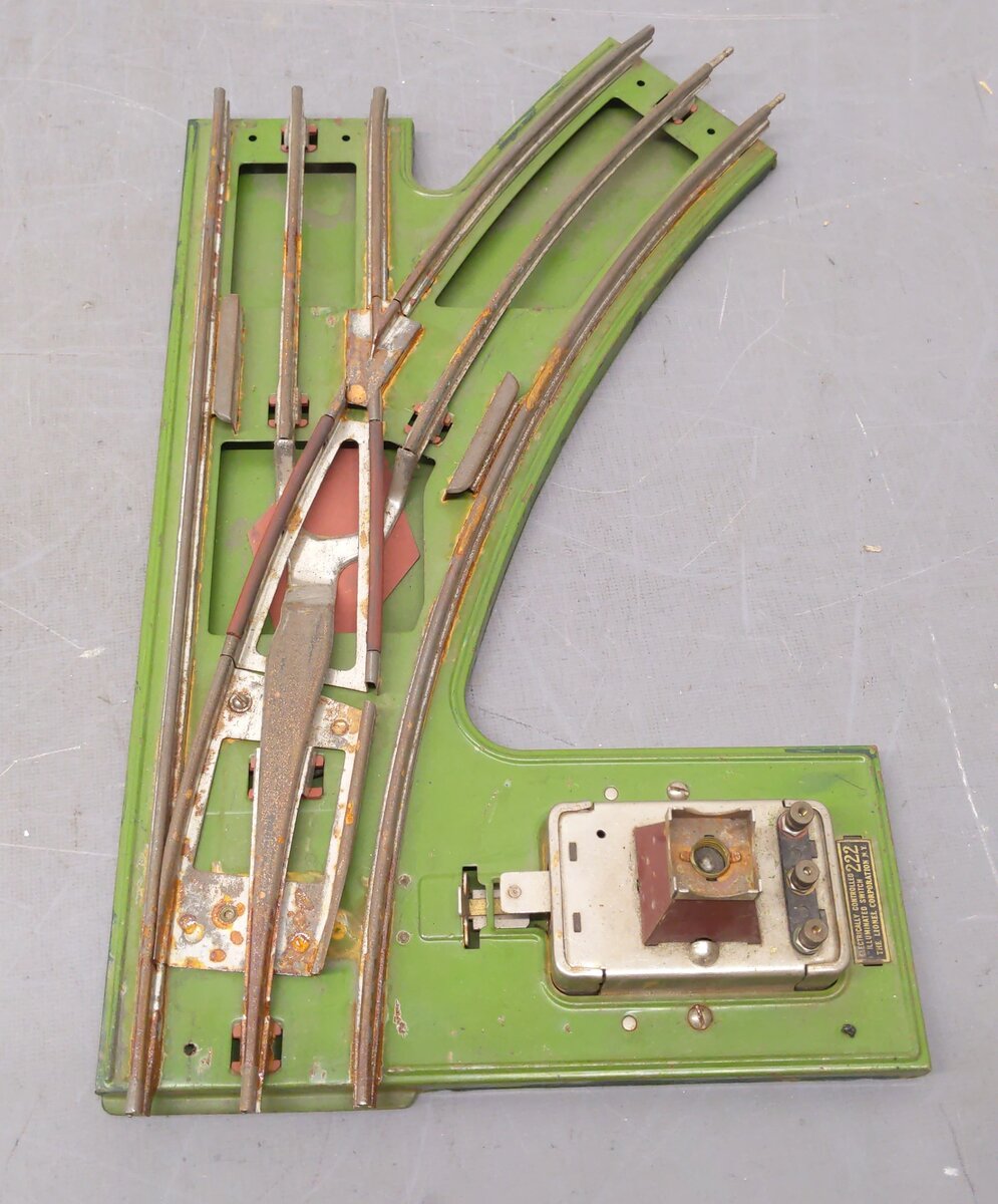 Lionel 222 Vintage Standard Gauge Electric Control Switches (Pair)/Box