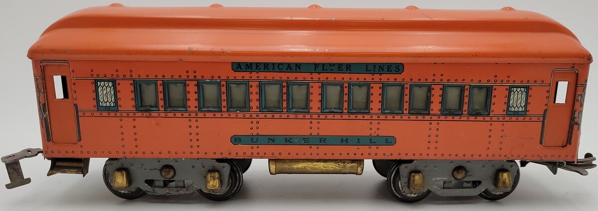American Flyer 4151 Vintage Standard Gauge Lithographed Pullman Car VG