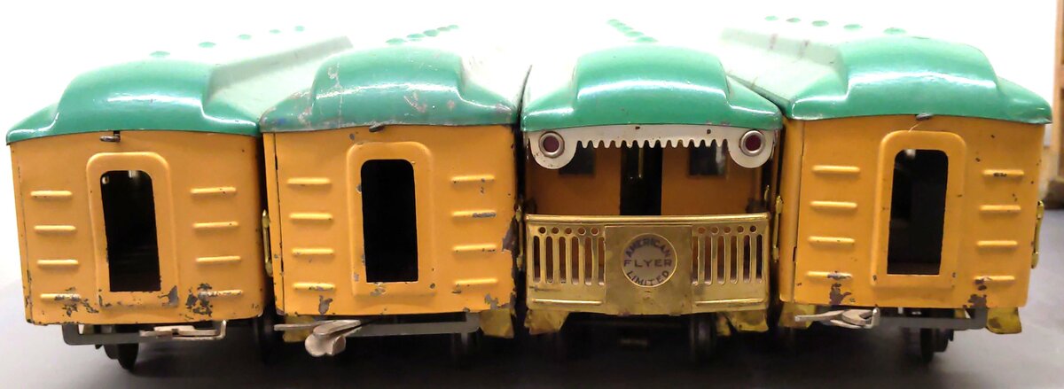 American Flyer 4637S Vintage Std Gauge Pocahontas Set: 4340 4341 4342 4343