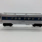 Lionel 2416 Vintage O Scale Santa Fe Illuminated Blue Stripe Observation Car EX/Box