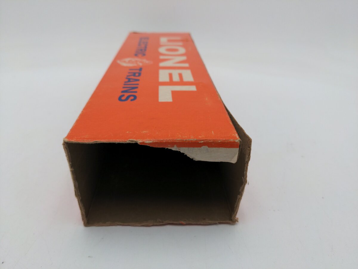 Lionel 2416 Vintage O Scale Santa Fe Illuminated Blue Stripe Observation Car EX/Box