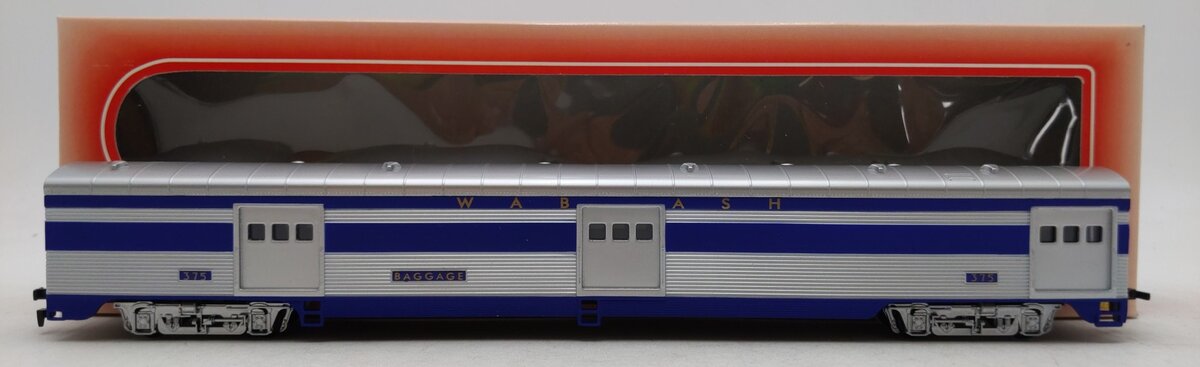 IHC 47970 HO Scale Wabash Corrugated Side Baggage Car #375 LN/Box