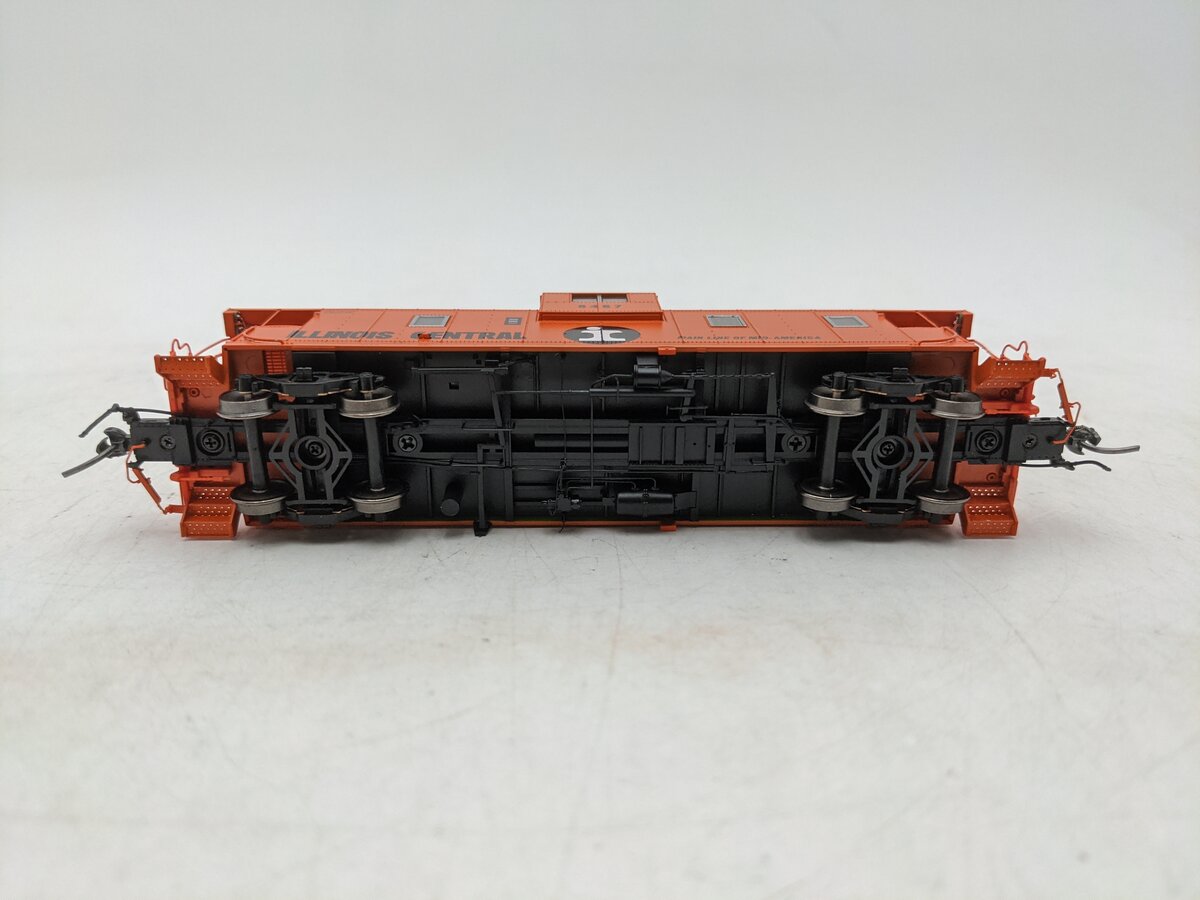 Tangent 60210-03 HO Illinois Central Split Rail Original Orange Caboose #9467 LN/Box