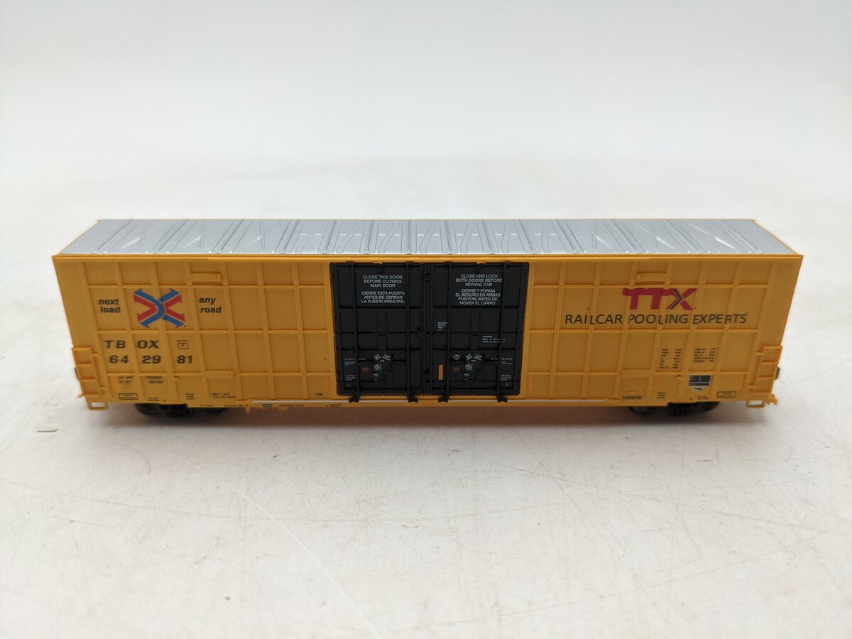 Aurora 602010 N TTX Corporation 60' Plate F Boxcar #642981 LN/Box