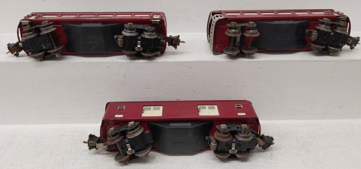 Lionel O Gauge Vintage Tinplate Passenger Cars Custom [3]