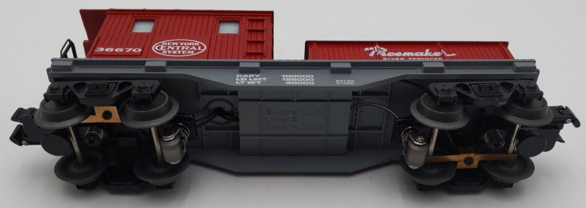Lionel 6-36670 O Gauge New York Central Pacemaker Caboose EX