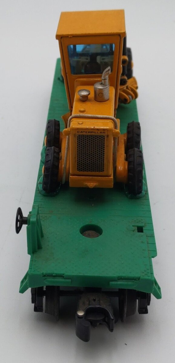 Lionel 6-9158 O Gauge Penn Central Flatcar With Load VG