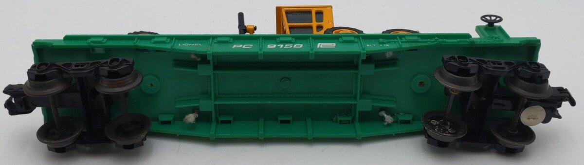 Lionel 6-9158 O Gauge Penn Central Flatcar With Load VG