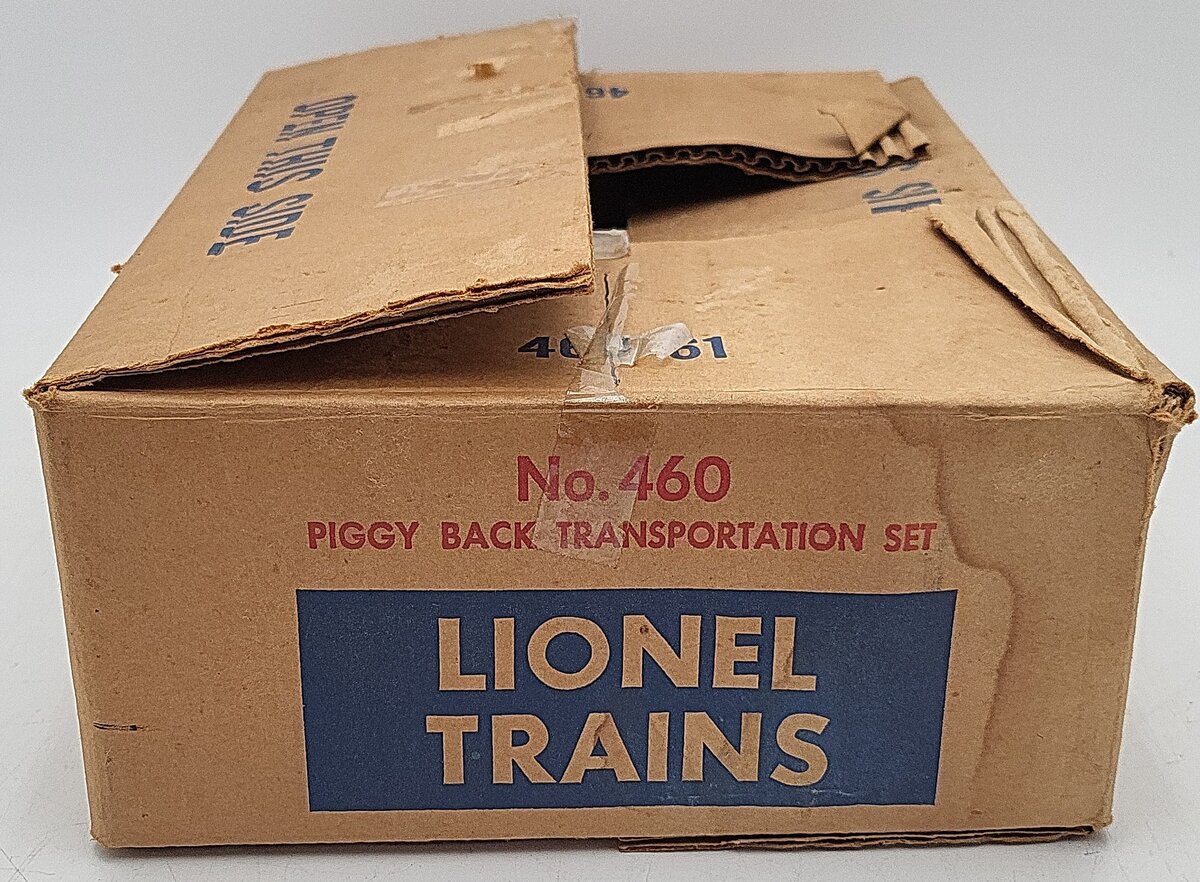 Lionel 460 Vintage O Piggyback Loader Set VG/Box