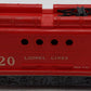 Lionel 520 Vintage O Postwar Powered Electric Box Cab Locomotive VG