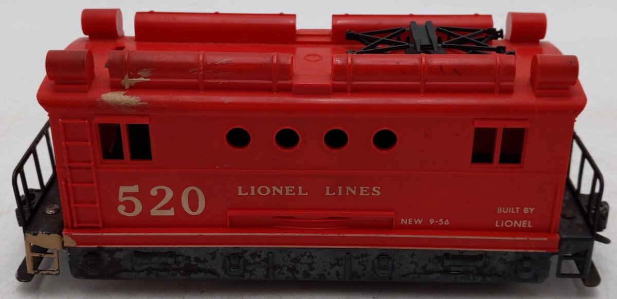 Lionel 520 Vintage O Postwar Powered Electric Box Cab Locomotive VG