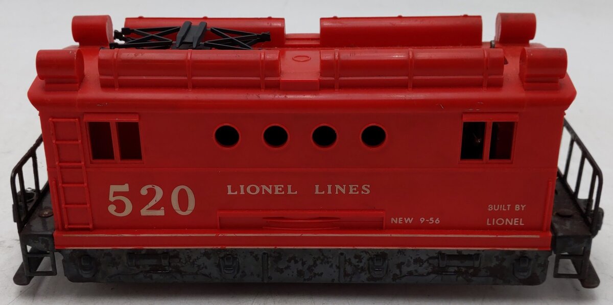 Lionel 520 Vintage O Postwar Powered Electric Box Cab Locomotive VG