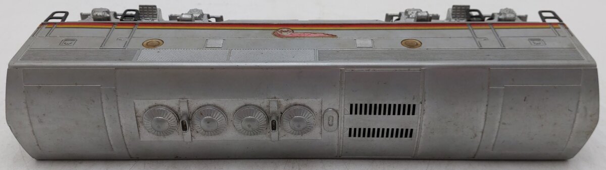 Lionel 2343C Vintage O Santa Fe F-3 Louvered Top Non-Powered B Diesel Locomotive VG/Box