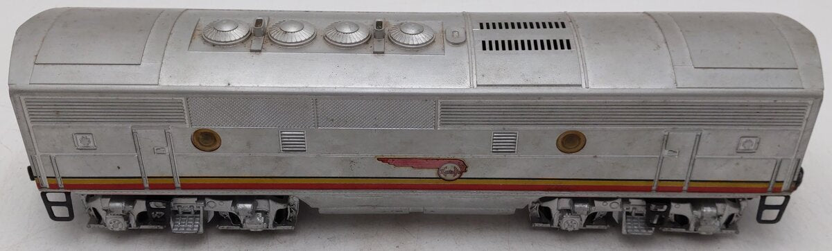 Lionel 2343C Vintage O Santa Fe F-3 Louvered Top Non-Powered B Diesel Locomotive VG/Box