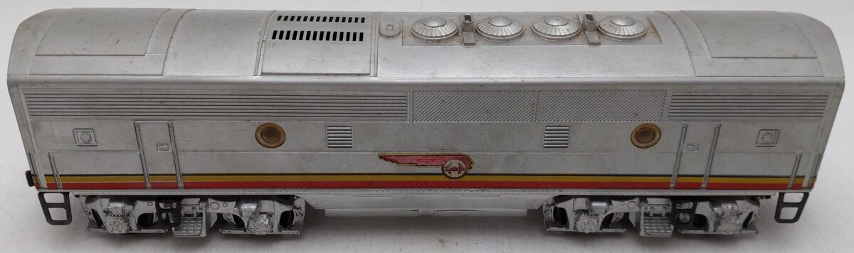 Lionel 2343C Vintage O Santa Fe F-3 Louvered Top Non-Powered B Diesel Locomotive VG/Box