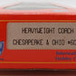 IHC 6044 HO Scale Chesapeake & Ohio Heavyweight Passenger Coach #206 LN/Box