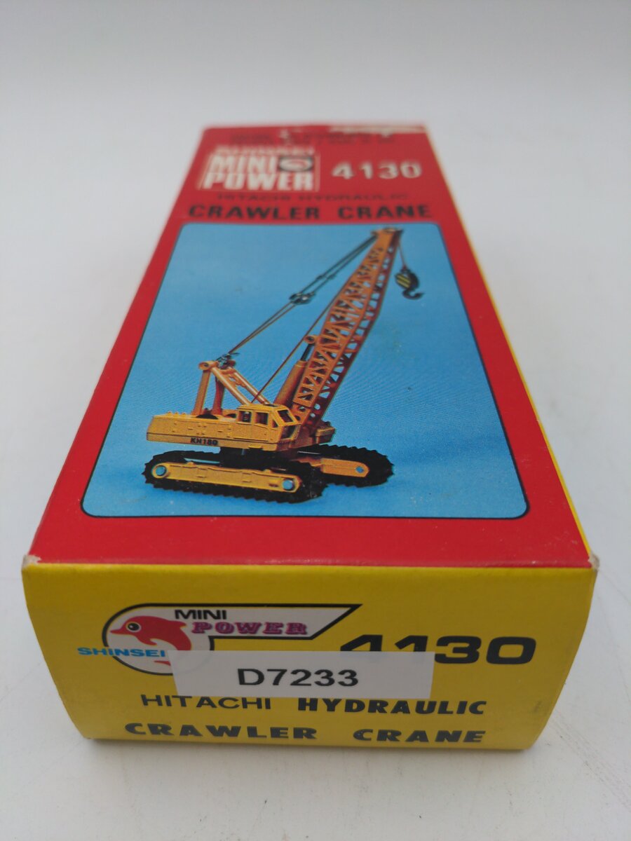Shinsei 4130 1:96 Hitachi Hydraulic Crawler Crane LN/Box