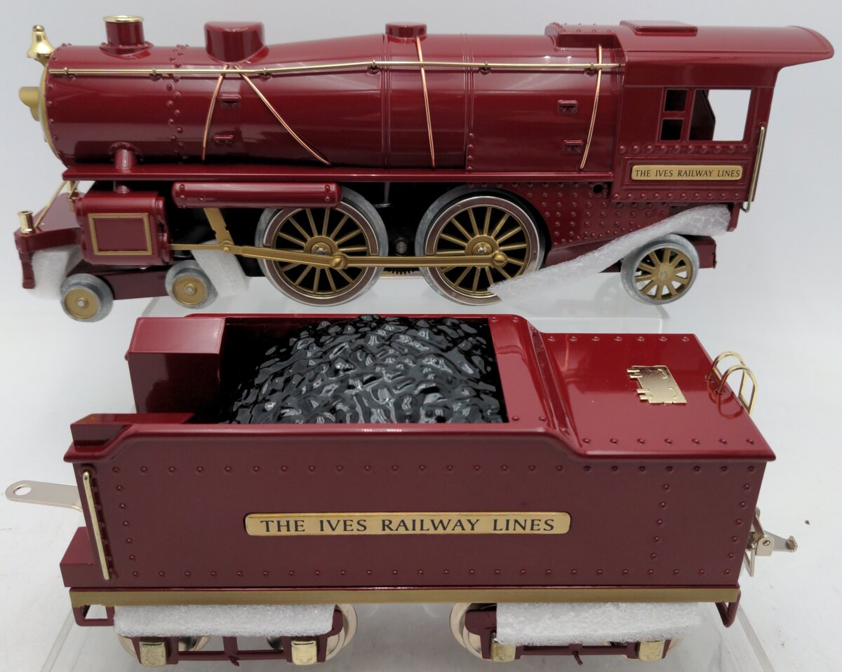 MTH 10-1342-1 Std. Gauge Red Ives Steam Engine w/PS3 LN/Box
