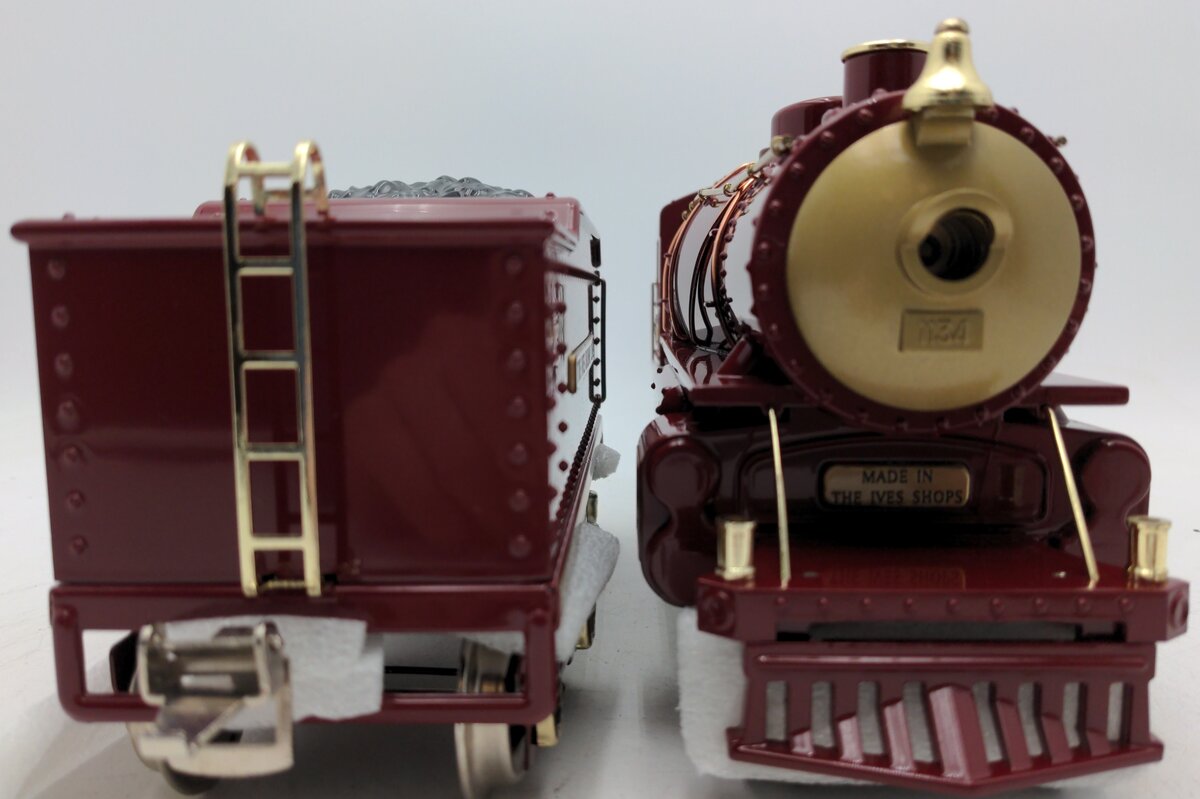 MTH 10-1342-1 Std. Gauge Red Ives Steam Engine w/PS3 LN/Box