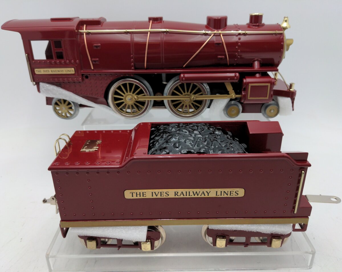 MTH 10-1342-1 Std. Gauge Red Ives Steam Engine w/PS3 LN/Box