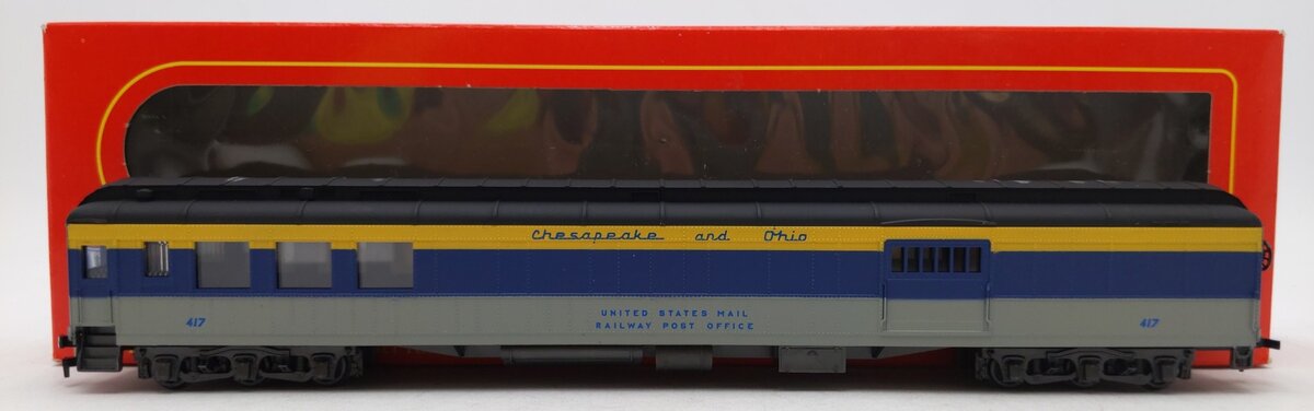 IHC 2828-1 HO Scale Chesapeake & Ohio Heavyweight Passenger Combine #417 EX/Box