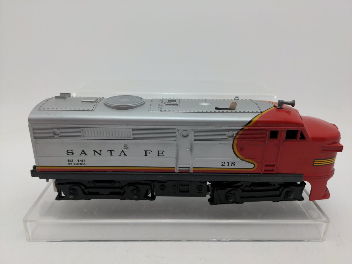 Lionel 218 Vintage O Santa Fe Alco Powered A Diesel Locomotive EX/Box