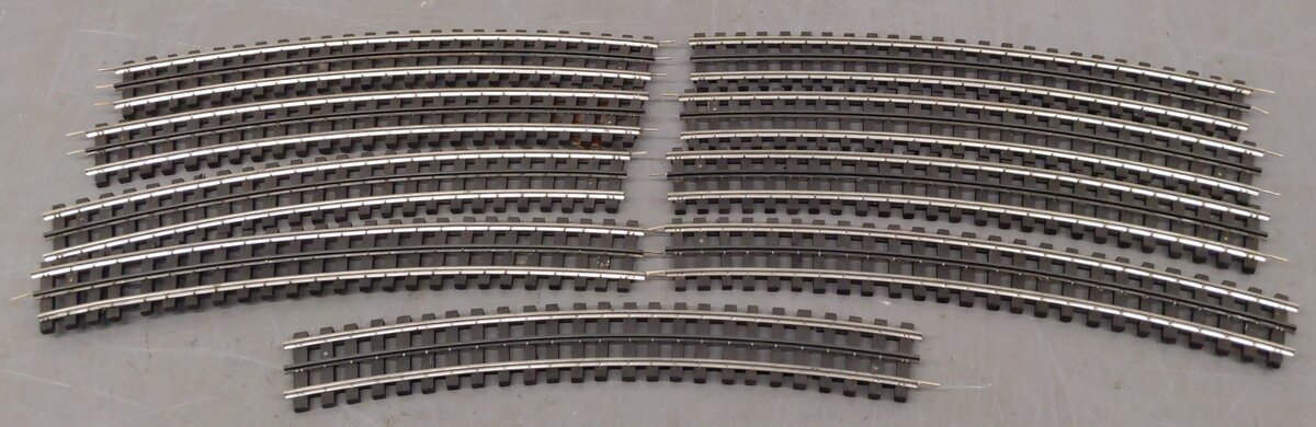 Ross 080 40" Radius 80" Diameter Curved Track Sections (9) VG