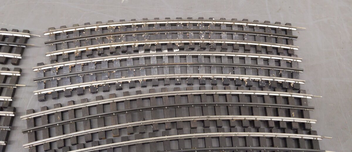 Ross 072 36" Radius 72" Diameter Curved Track Sections (8) VG