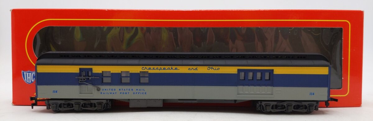 IHC 2837 HO Scale Chesapeake & Ohio Heavyweight Passenger Baggage/RPO #114 EX/Box
