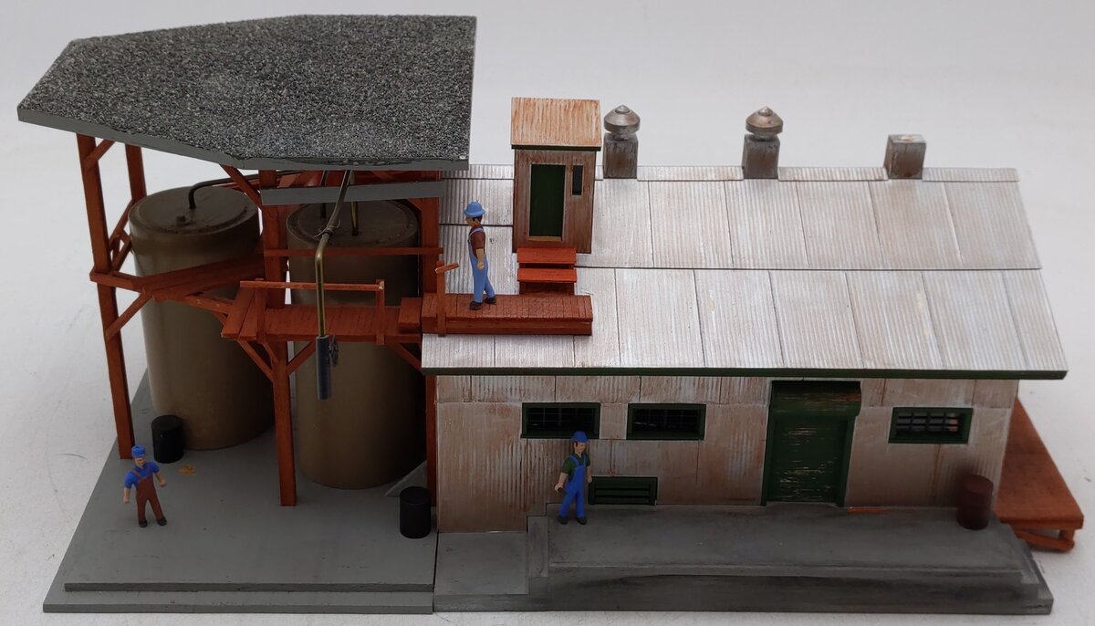 Vintage O Gauge Custom Built Layout Building