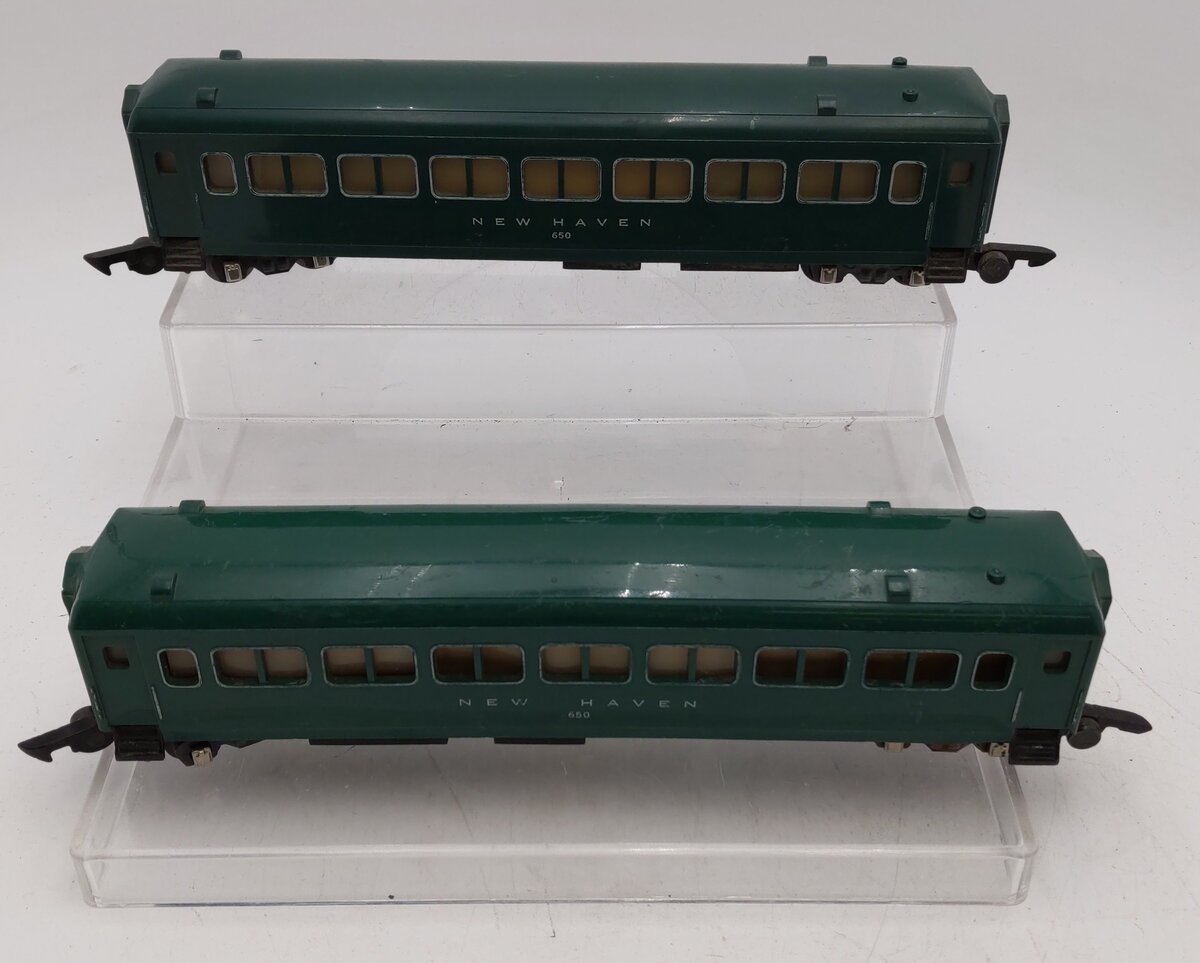American Flyer 650 Vintage S New Haven Green Pullman Passenger Car [2] VG