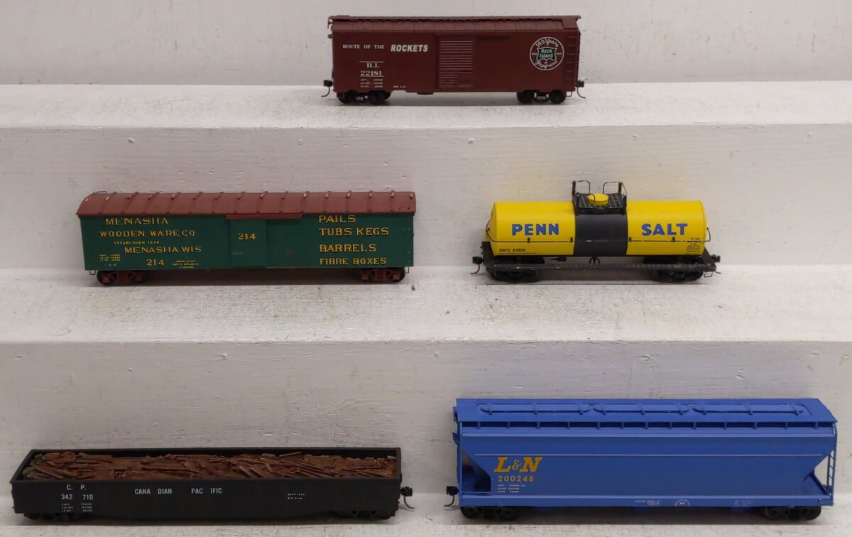 American Models & Others S Gauge Assorted Freight Cars [5]