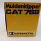NZG 276 1:50 Scale Diecast CAT 769B Off Road Dump Truck EX/Box