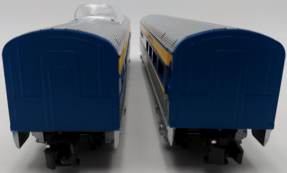 American Flyer 6-47903 S Delaware & Hudson Streamliner Diner & Vista Dome #43/36 EX/Box
