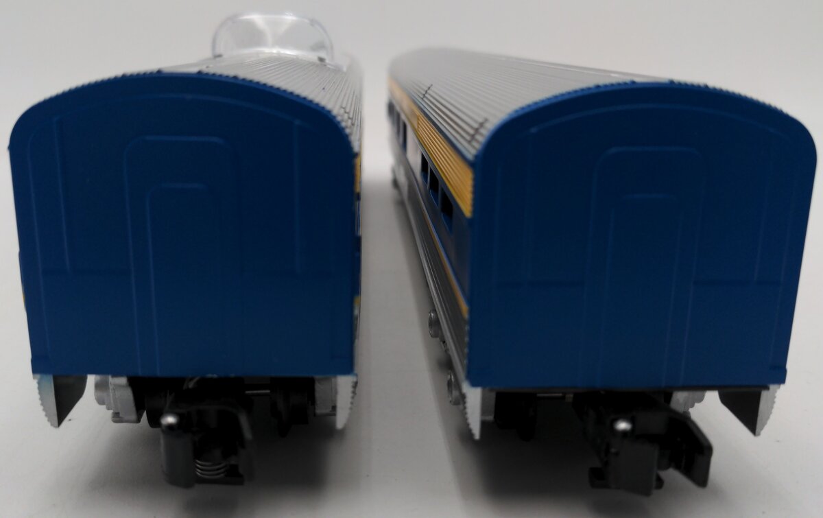 American Flyer 6-47903 S Delaware & Hudson Streamliner Diner & Vista Dome #43/36 EX/Box