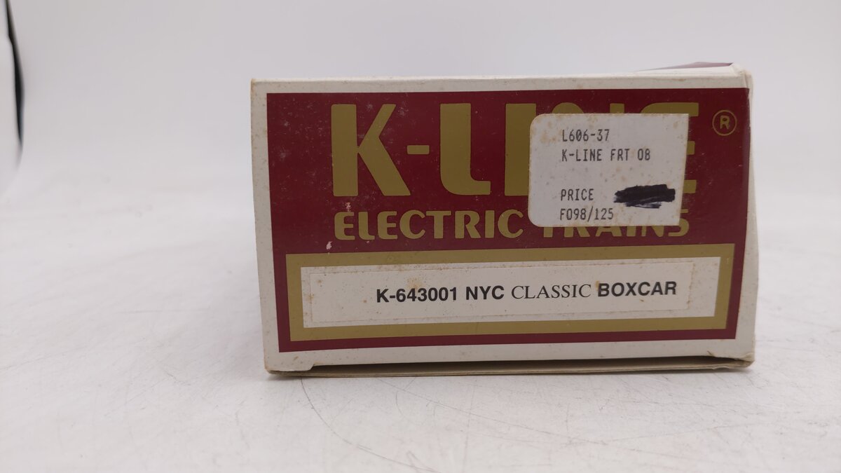 K-Line K643001 New York Central Classic Boxcar EX/Box