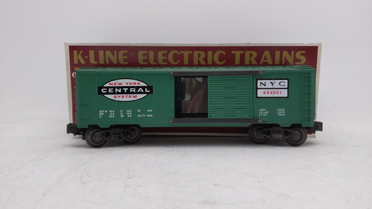 K-Line K643001 New York Central Classic Boxcar EX/Box