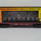 MTH 30-7688 O Gauge Louisville & Nashville Flat Car with Wheel Set #24560 LN/Box